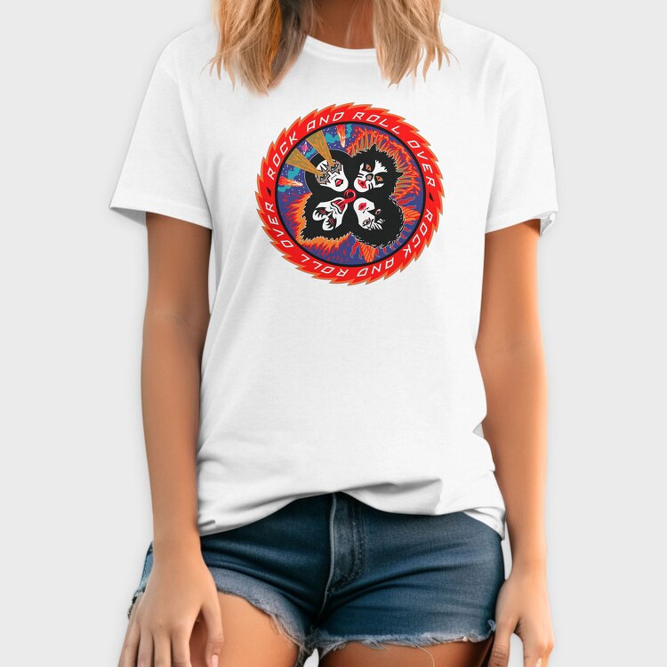 KISS Rock N Roll, Tricou Barbati (Unisex)