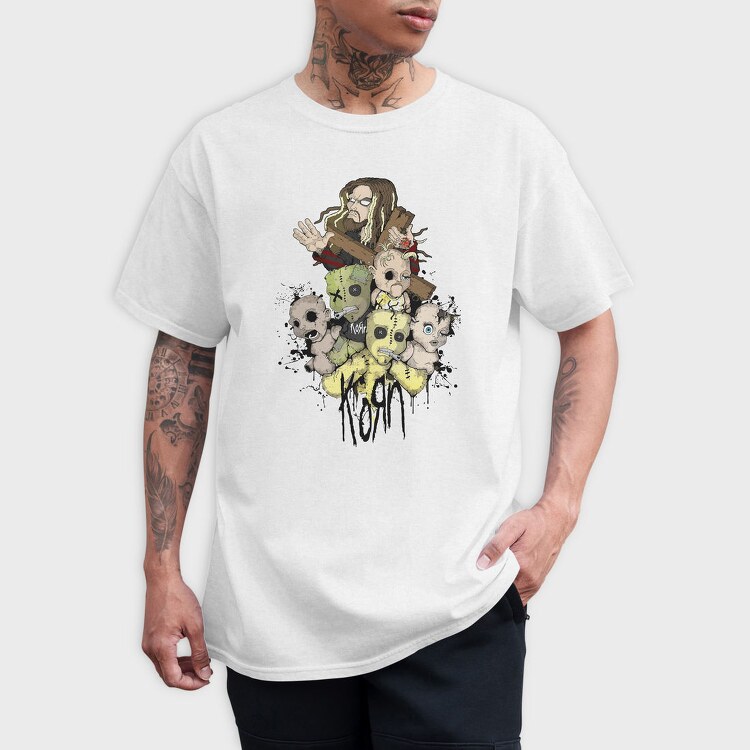 KORN Art1, Tricou Barbati (Unisex)