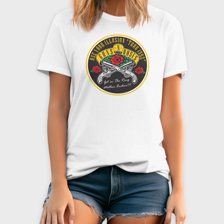 GNR Use your Illusion Tour, Tricou Barbati (Unisex)