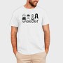 WEEZER, Tricou Barbati (Unisex)