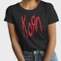 KORN Band Logo, Tricou Femei