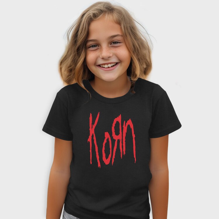 KORN Band Logo, Tricou Copii