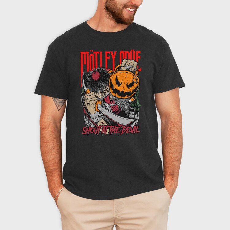 MOTLEY CRUE Art1, Tricou Barbati (Unisex)
