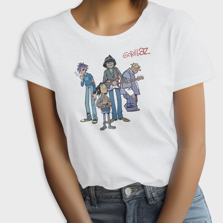 GORILLAZ Art1, Tricou Femei