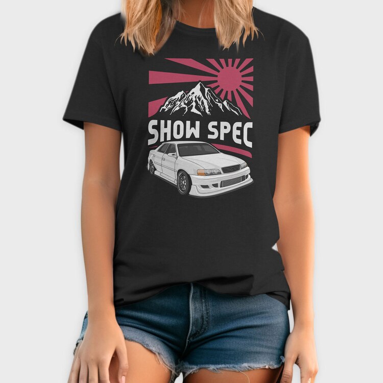 Jdm Altezza Red Skyline Cones, Tricou Barbati (Unisex)