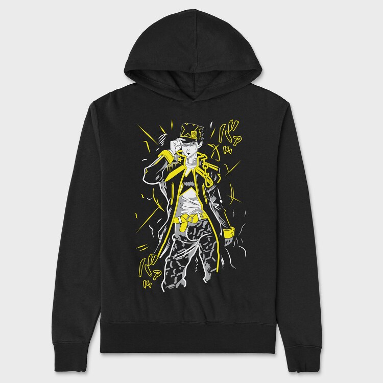 Jojos 3, Hanorac Oversize Barbati (Unisex)