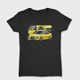 Yellow Bmw 5 Series Fast Mod, Tricou Femei