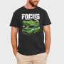 Green Focus Rs Fast Car, Tricou Barbati (Unisex)