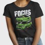 Green Focus Rs Fast Car, Tricou Femei