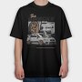 Silver Wrx Wrecked Night, Tricou Oversize Barbati (Unisex)