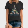 Birds Christmas Tree, Tricou Barbati (Unisex)