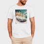 Coastal Vintage Car Cruise, Tricou Barbati (Unisex)