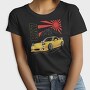 Yellow Nissan Rx7 Fast Metallic, Tricou Femei
