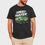 Speed Hunter Car Green Fast, Tricou Barbati (Unisex)