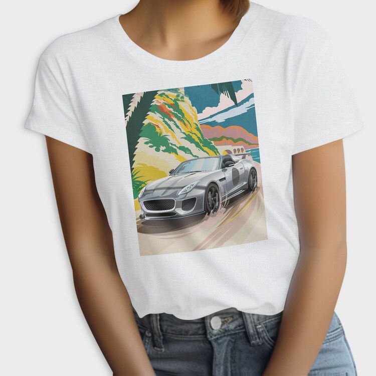 Jaguar F Type Speed Cruise, Tricou Femei