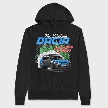 Dacia Nurburgring Drift, Hanorac Oversize Barbati (Unisex)