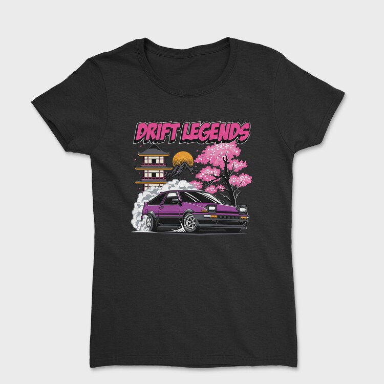 Drift Legends Car, Tricou Femei