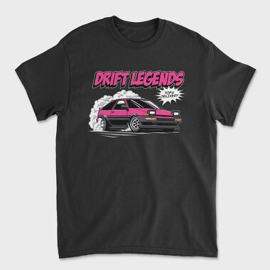 Drift Legends Tofu Delivery, Tricou Barbati (Unisex)