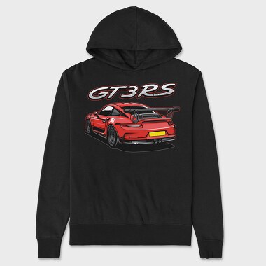 Gt3Rs Race Car, Hanorac Oversize Barbati (Unisex)