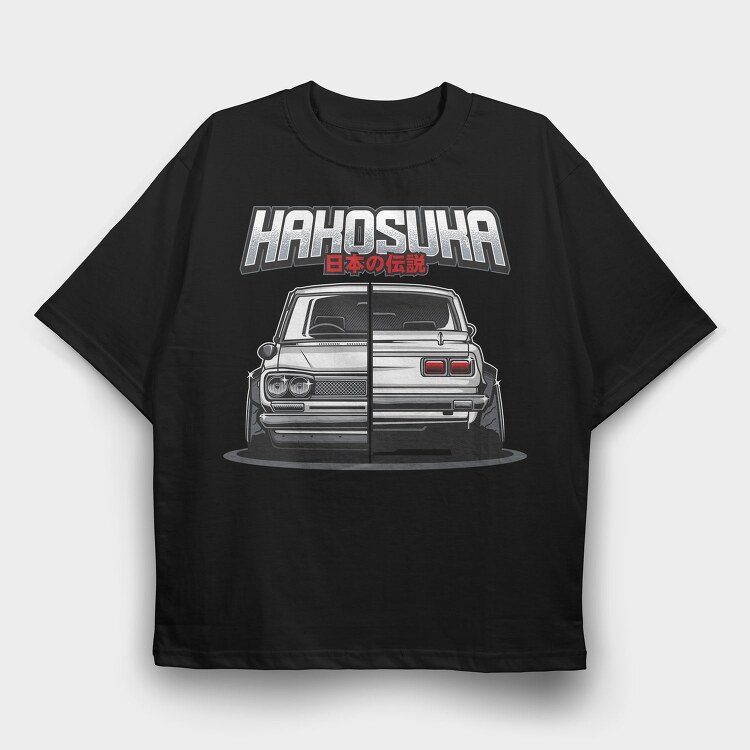 Hakosuka Legend, Tricou Oversize Barbati (Unisex)