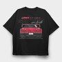 Lb Skyline Works, Tricou Oversize Barbati (Unisex)