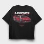 Red Nsx Speed, Tricou Oversize Barbati (Unisex)