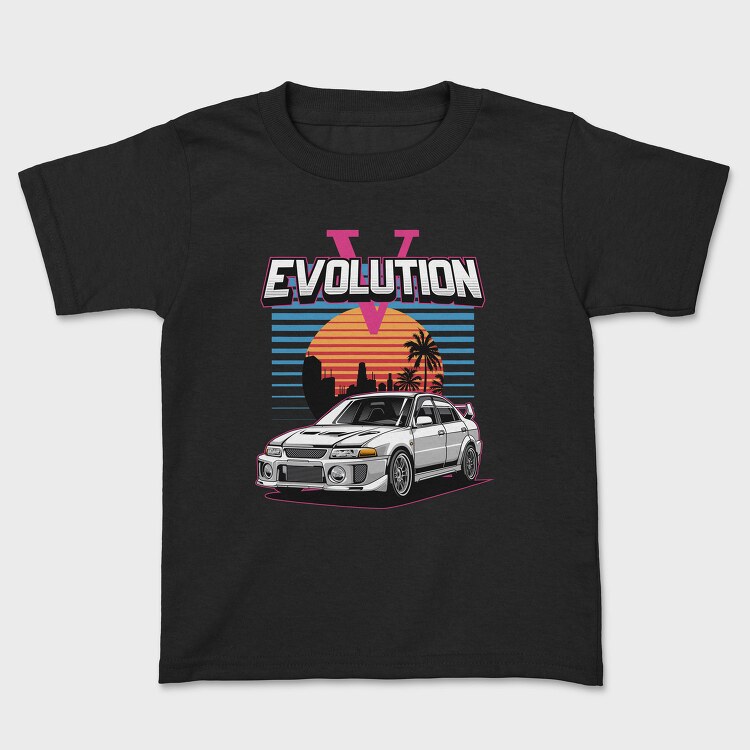 Retro Car Evolution, Tricou Copii