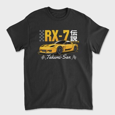 Rx7 Racing, Tricou Barbati (Unisex)