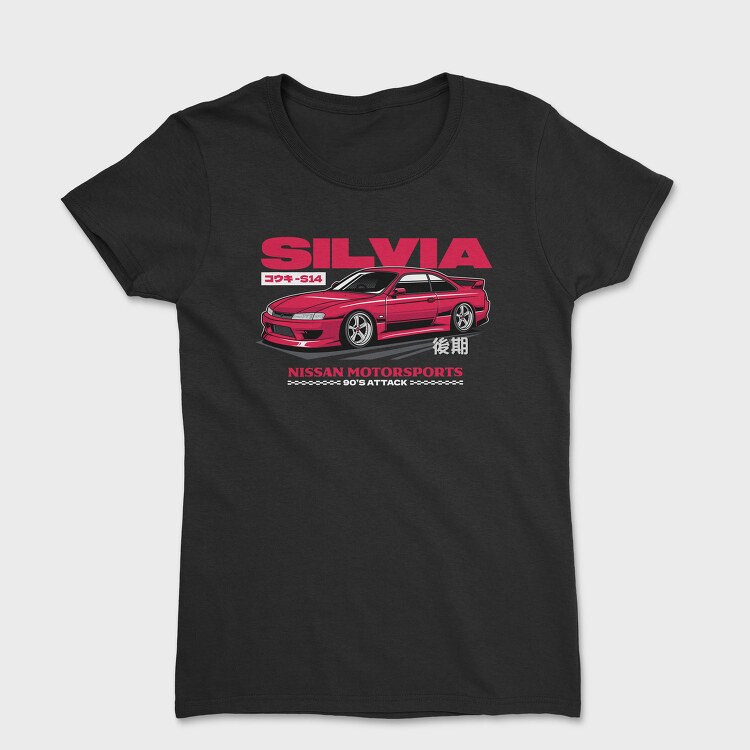 S14 Silvia Red, Tricou Femei