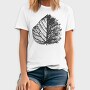 Leave Skeleton and Bare Tree, Tricou Barbati (Unisex)
