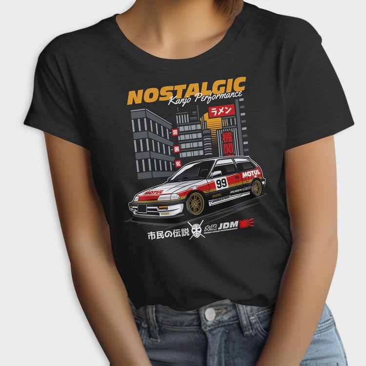 Nostalgic Racing Car, Tricou Femei