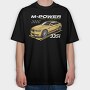 Twin Turbo Power, Tricou Oversize Barbati (Unisex)