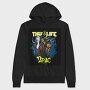 Thug Life 2pac, Hanorac Oversize Barbati (Unisex)