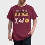 Leveled Up Telescopes, Tricou Barbati (Unisex)