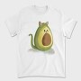 Avocado Cat Avocato, Tricou Barbati (Unisex)