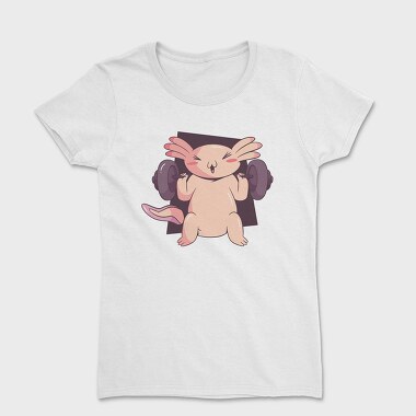 Axolotl Lifting Weights, Tricou Femei