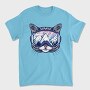 Cat Ski Glasses Skii, Tricou Barbati (Unisex)