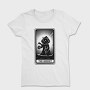 Cat Tarot Card Fantasy The Hermit, Tricou Femei