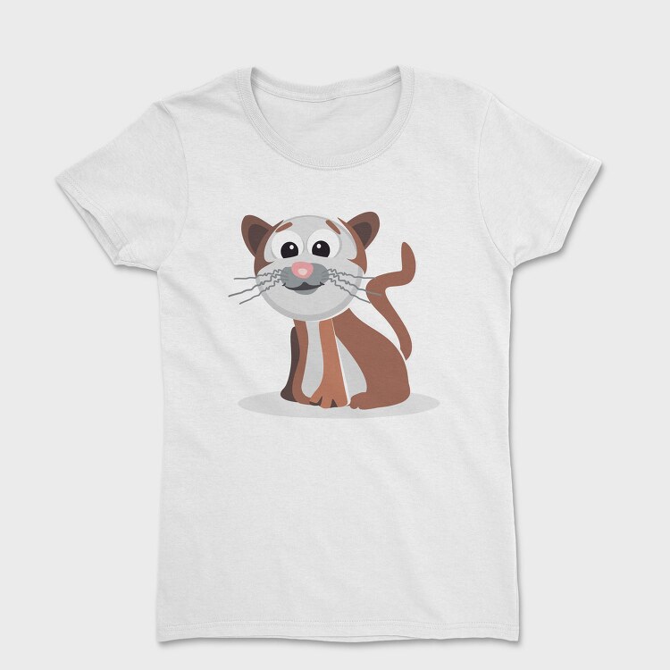 Cat Whiskers Smile, Tricou Femei