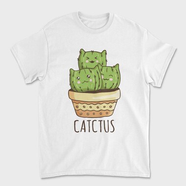 Catctus, Tricou Barbati (Unisex)