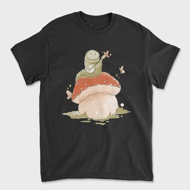 Caterpillar Mushroom, Tricou Barbati (Unisex)