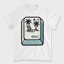 Beach Escape Key Esc, Tricou Barbati (Unisex)