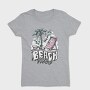 Beach Vibes Summer Vintage Lettering, Tricou Femei