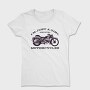 Biker Girl Love Motorcycles, Tricou Femei