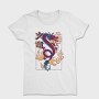 Chinese Dragon With Flames, Tricou Femei