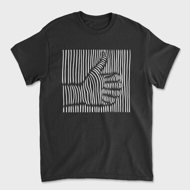 3D Thumbs Up, Tricou Barbati (Unisex)