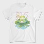 Adorable Frog Animal Dreamy Napper, Tricou Barbati (Unisex)