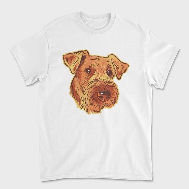 Airedale Terrier Dog, Tricou Barbati (Unisex)