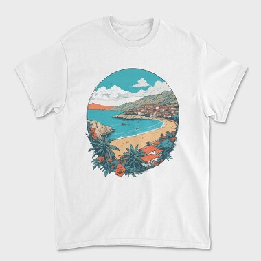 Albania Scenic Landscape, Tricou Barbati (Unisex)
