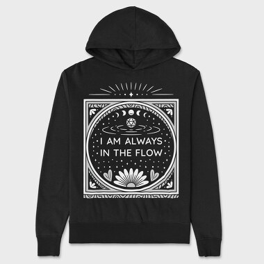 Always In The Flow, Hanorac Oversize Barbati (Unisex)